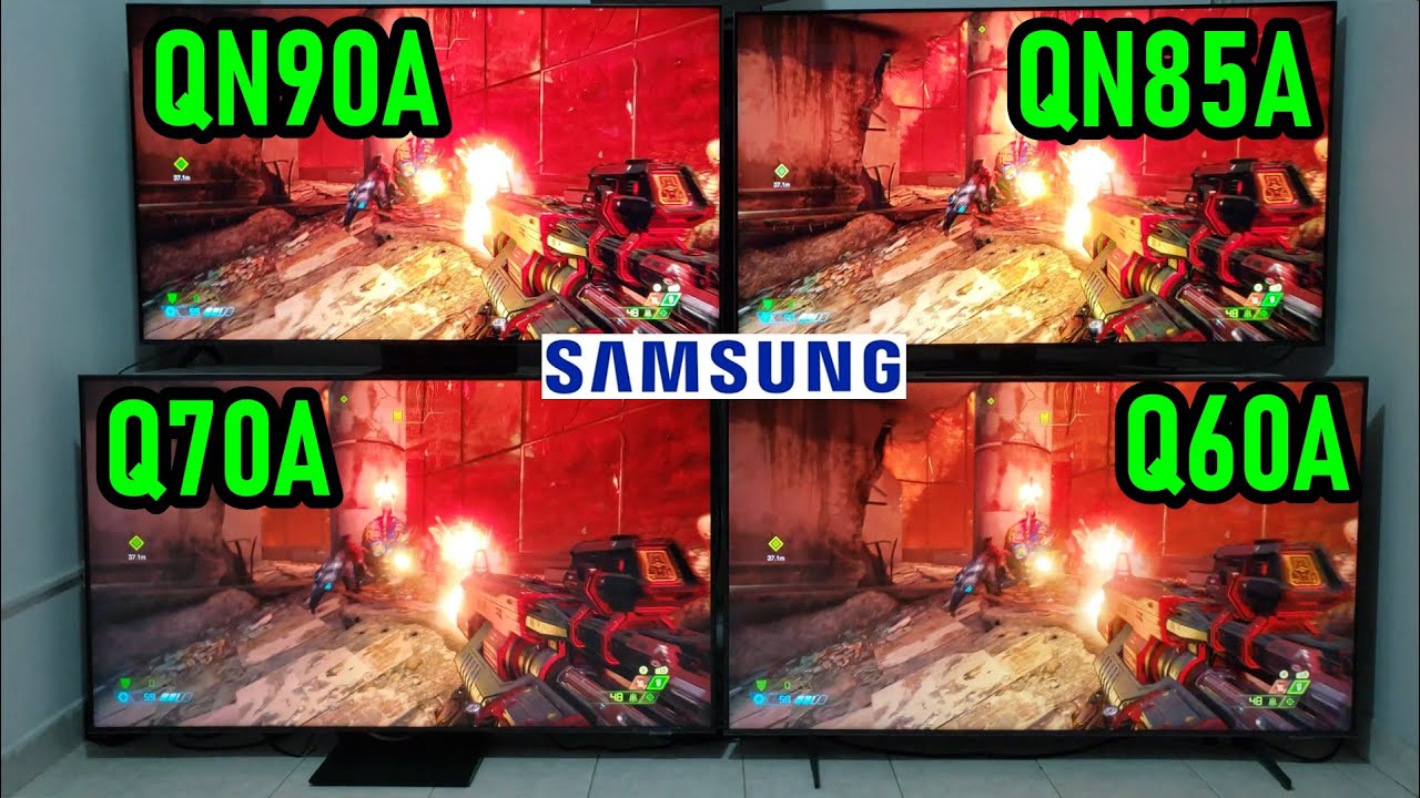 Samsung QN90A vs QN85A vs Q70A vs Q60A - Neo QLED vs QLED: Which one is the best choice?