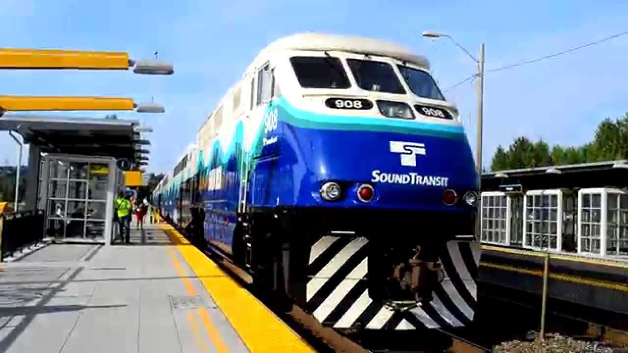 Sound Transit Sounder, BNSF Railway & King County Metro: Tukwila Station