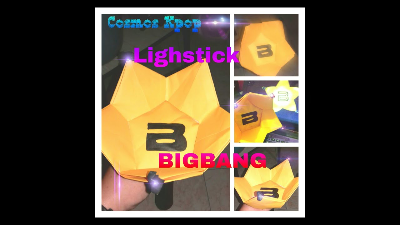 DIY- Lighstick de Bigbang- Aprende  a hacer tu propia Lighstick- Facil