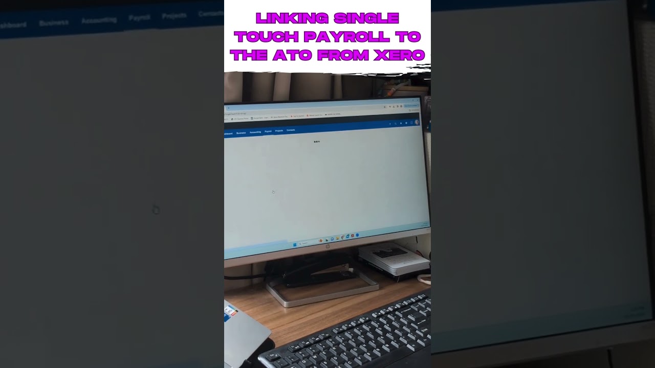 LINKING SINGLE TOUCH PAYROLL TO THE ATO FROM XERO