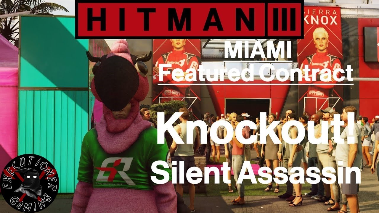 Hitman 3: Miami - Featured Contract - Knockout! - Silent Assassin