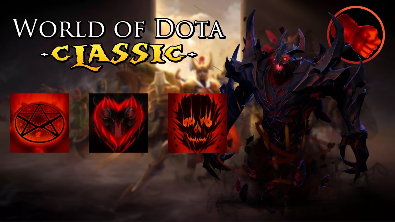 World of DOTA | 7.36 Reworked Strength Path Shadow Fiend Gameplay
