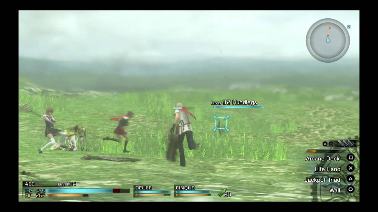 Ace on the battlefield. (FINAL FANTASY TYPE-0 HD)