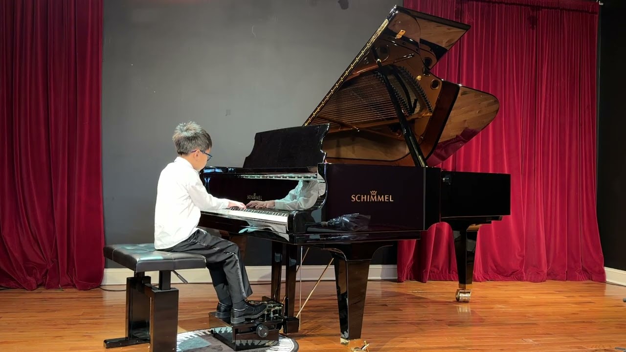 W.A.Mozart, Sonata, K 545, No. 3, 1st mvt.    P.Tchaikovsky, April, from The Seasons