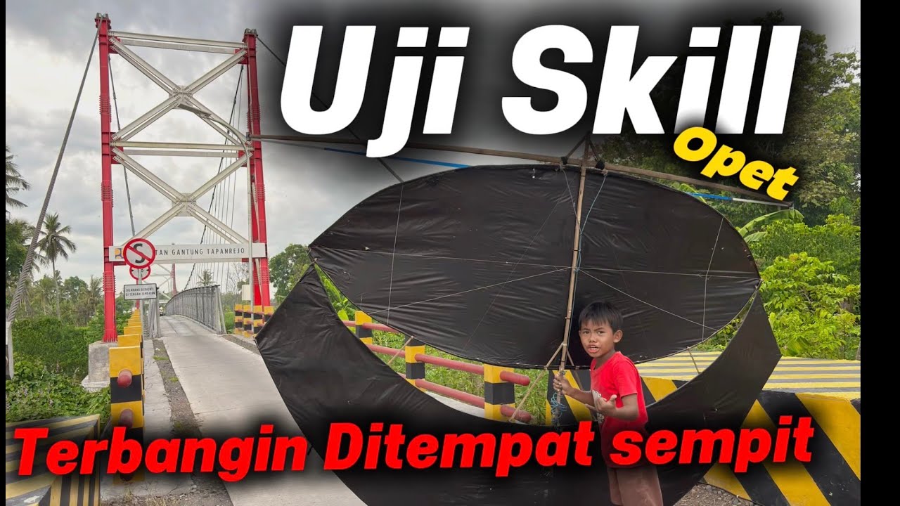 TERBANGKAN LAYANGAN DITEMPAT YANG SEMPIT