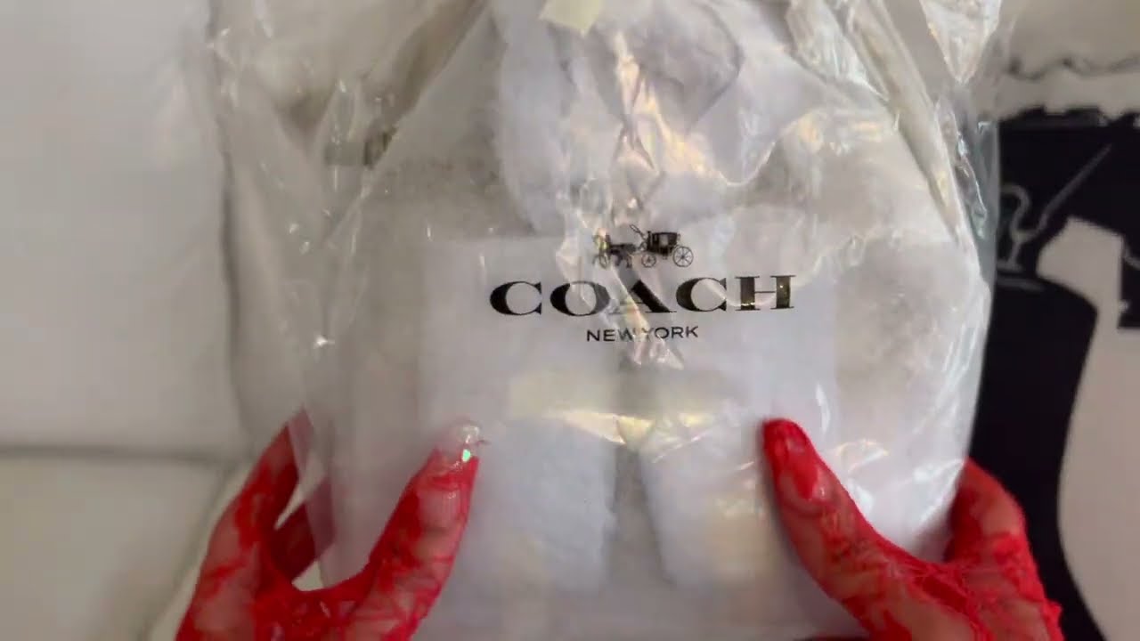 Unboxing | 2022 bag collection | coach willis 18 light metallic gold