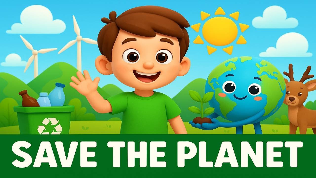 🌱 Save the Planet – Educational Song for Kids