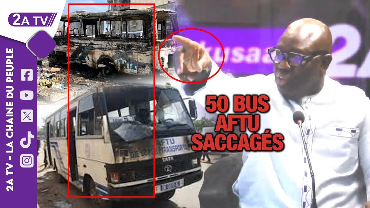 Incroyable ! 50 Bus TATA Saccag&eacute;s... Ahmed A&iuml;dara crache ses v&eacute;rit&eacute;s