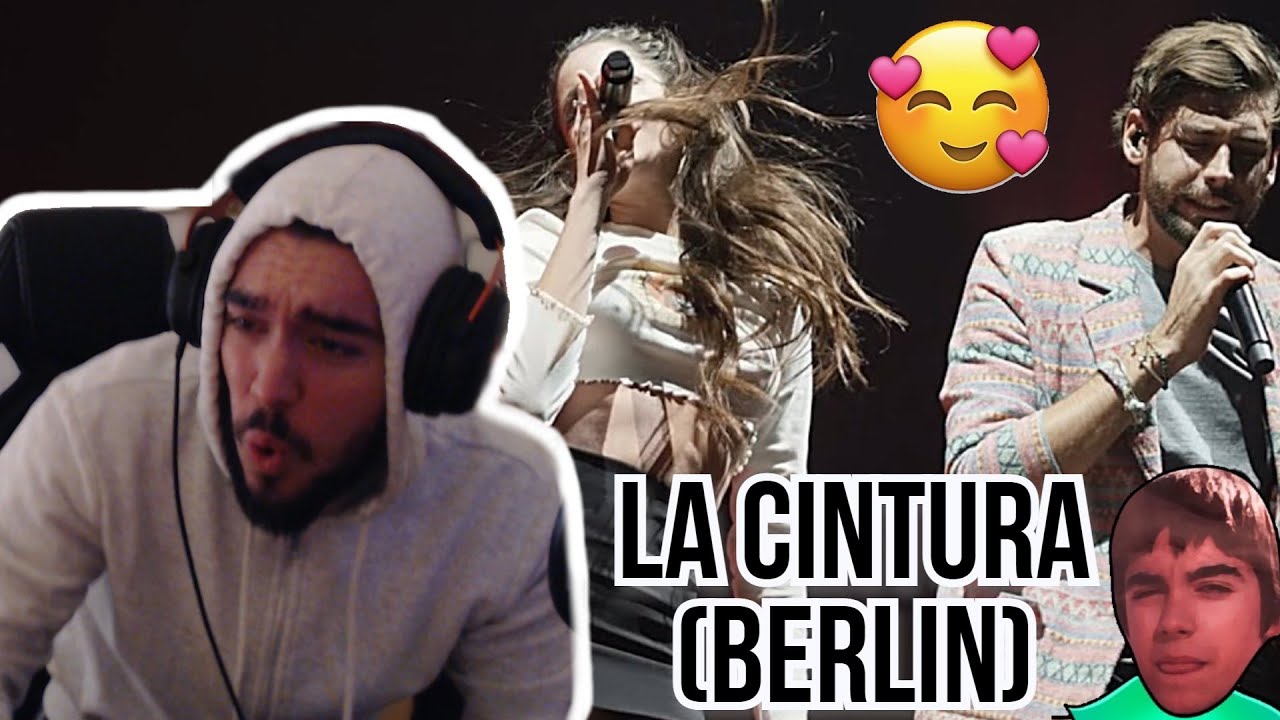 REACCIÓN A | TINI, ALVARO SOLER - LA CINTURA (LIVE IN BERLIN)