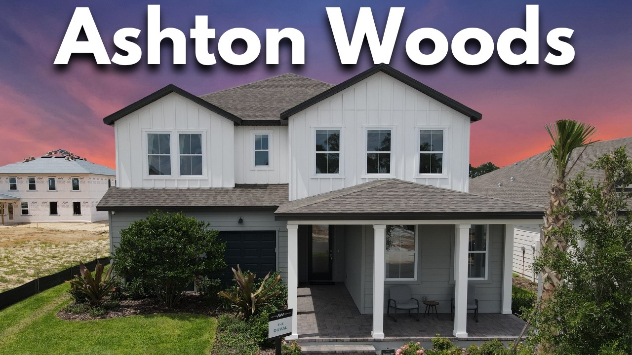 The Duval Model Home by Ashton Woods at Northlake at Ovation in Winter Garden Florida