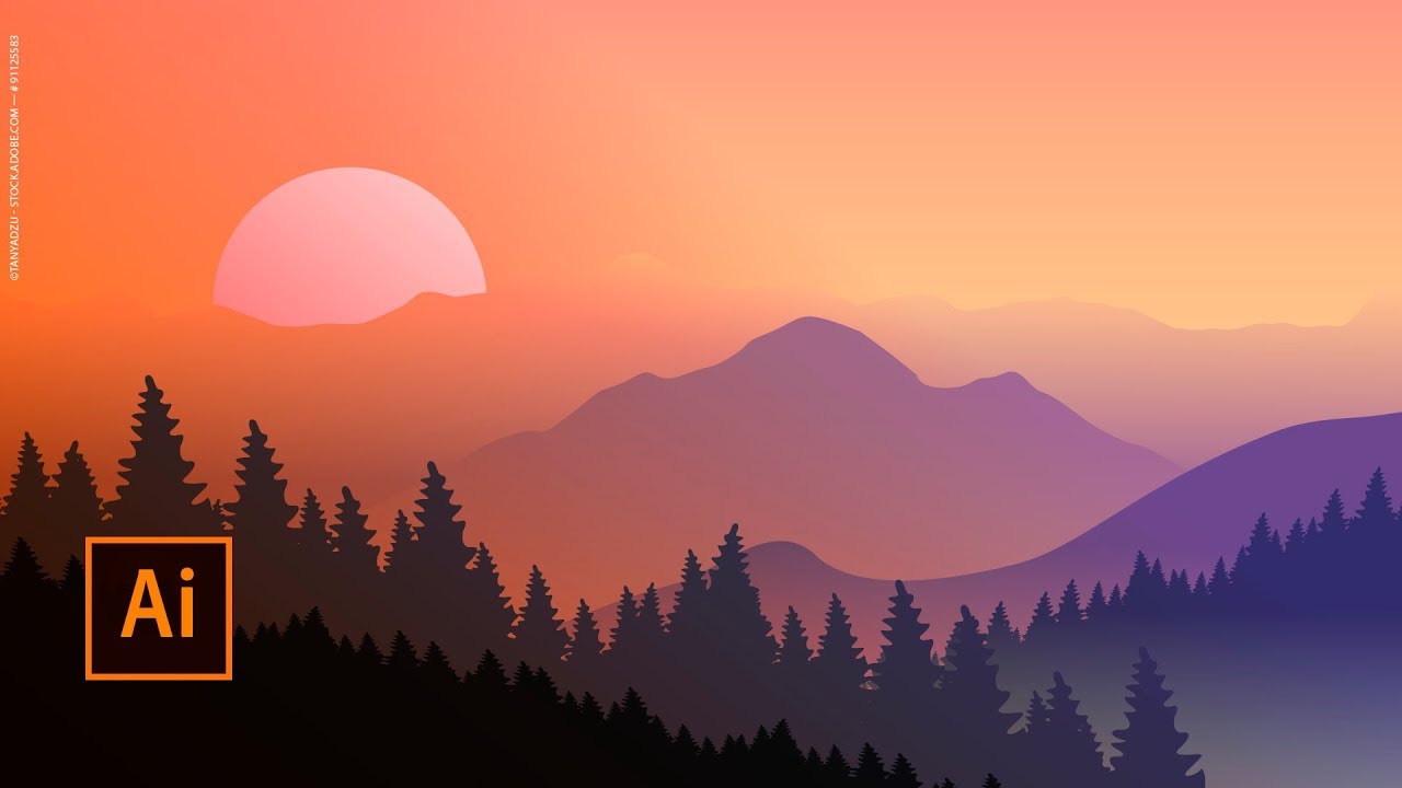 Matière, pixels et dégradés pour le dessin dans Illustrator | Adobe France
