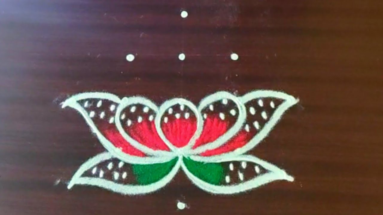மஹாசிவராத்திரிகோலங்கள்🌺my wings rangoli#5dotsrangoli#dailyeasyrangoli