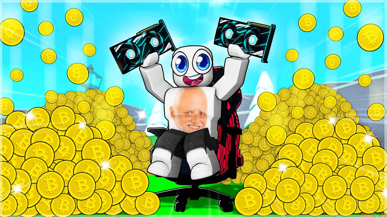 I Made $8,485,694 Mining Bitcoin in Roblox..
