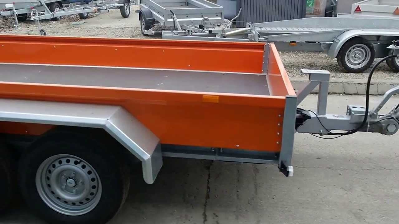 REMORCI REPO - Remorca transport utilaje REPO CONS - 3 axe