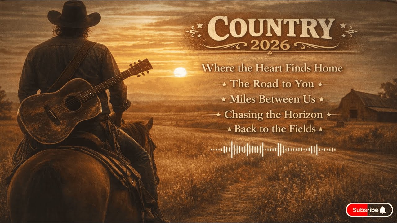 Country 2026 🌾 เพลงคันทรี่ฟังเพลิน | Chill Country Music for Work & Relax