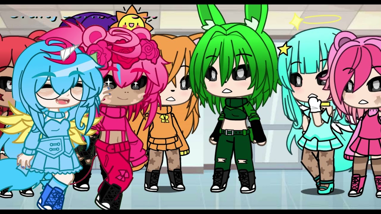 Gacha Life vs Gacha Club(Nox) Smiling critters(Girls) + ocs