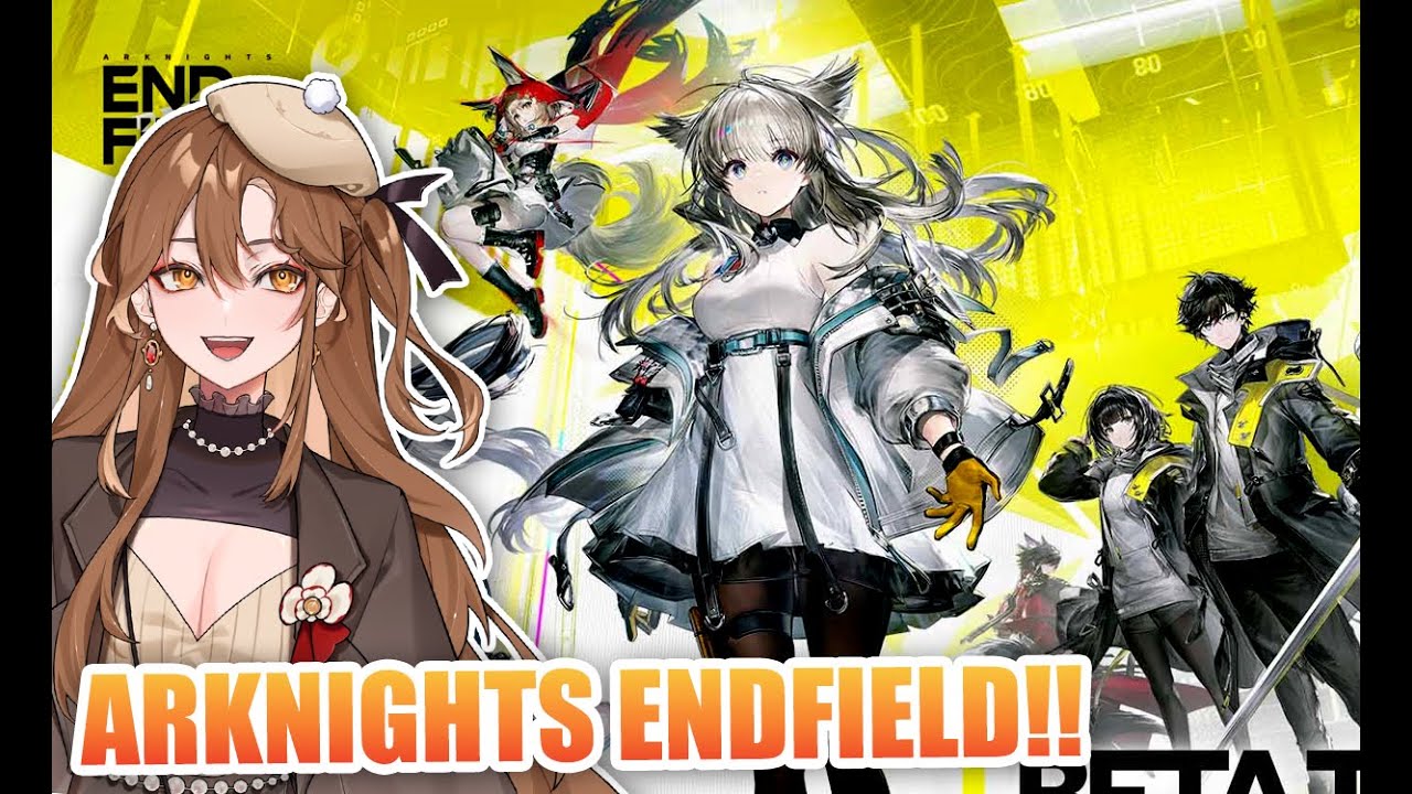 TRYING OUT ARKNIGHTS: ENDFIELD BETA!
