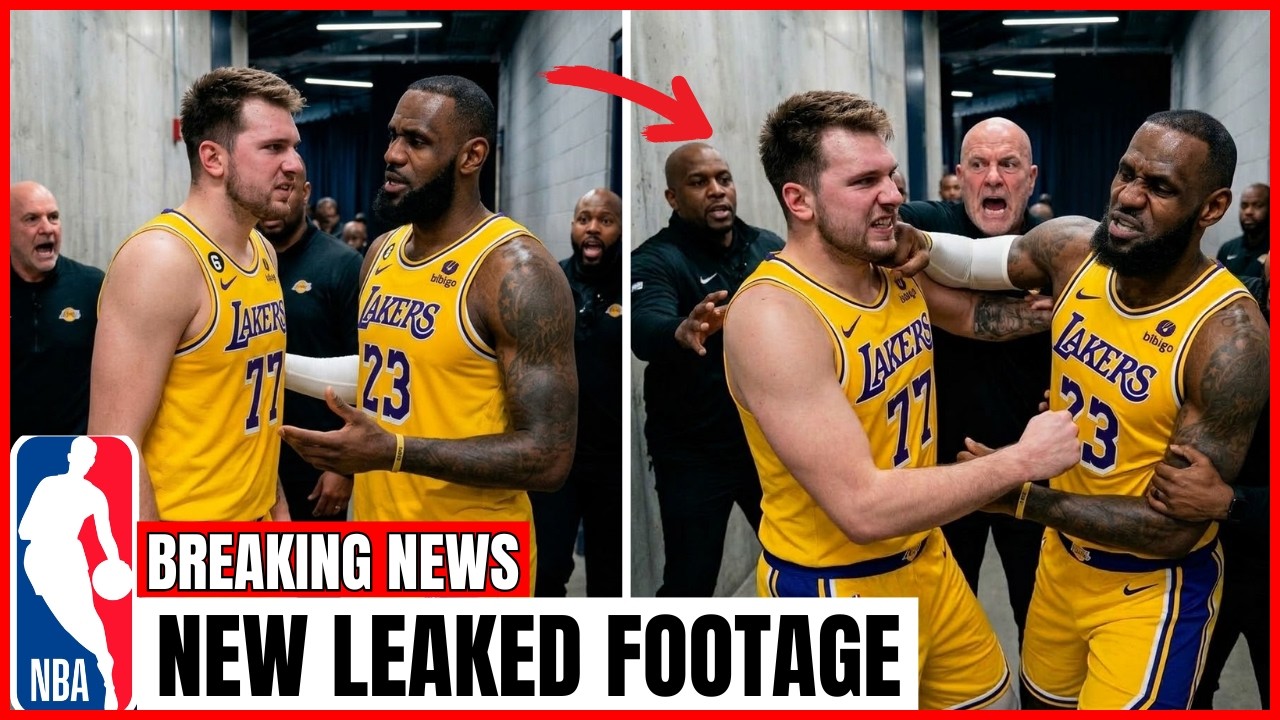 Luka Doncic FINALLY Snaps on LeBron James — Cameras Caught Everything
