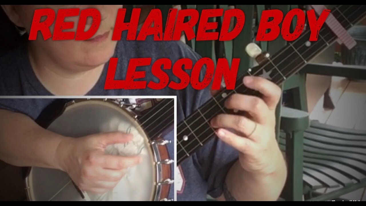 Red Haired Boy Clawhammer Banjo Lesson