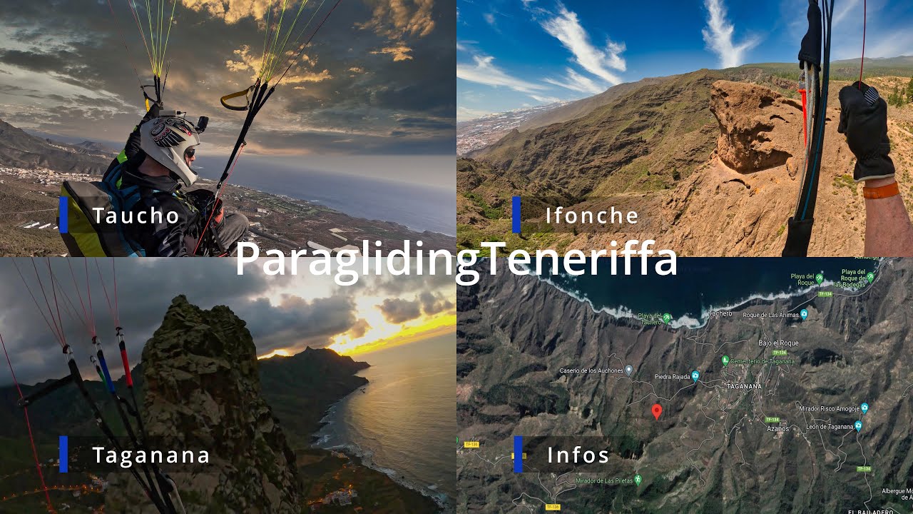 Teneriffa Paragliding - Taucho, Ifonche, Taganana - Infos