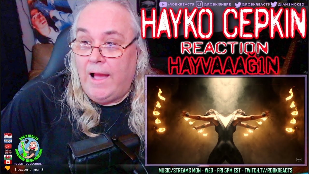 Hayko Cepkin Reaction - Hayvaaağ1n - First Time Hearing - Requested