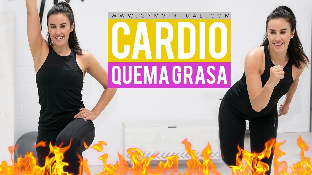 Quemar grasa y eliminar los rollitos | Cardio para adelgazar