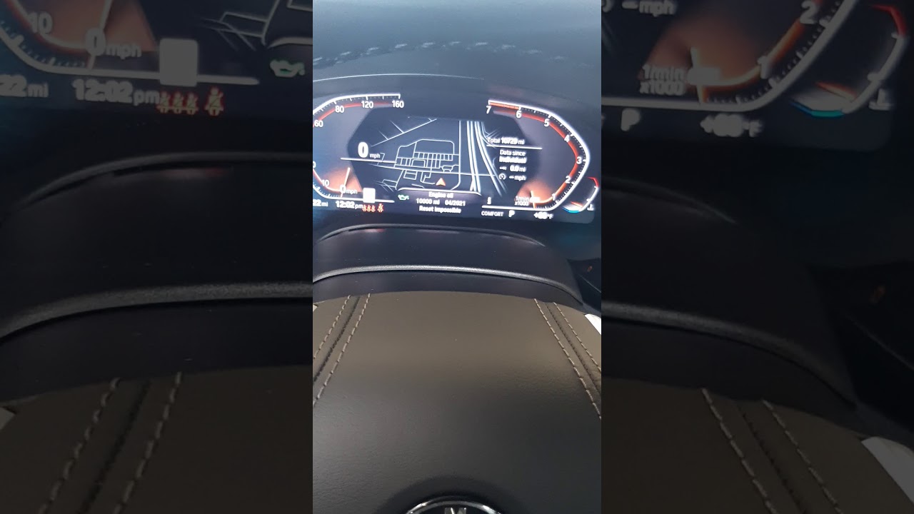 2020 bmw  530i service reset