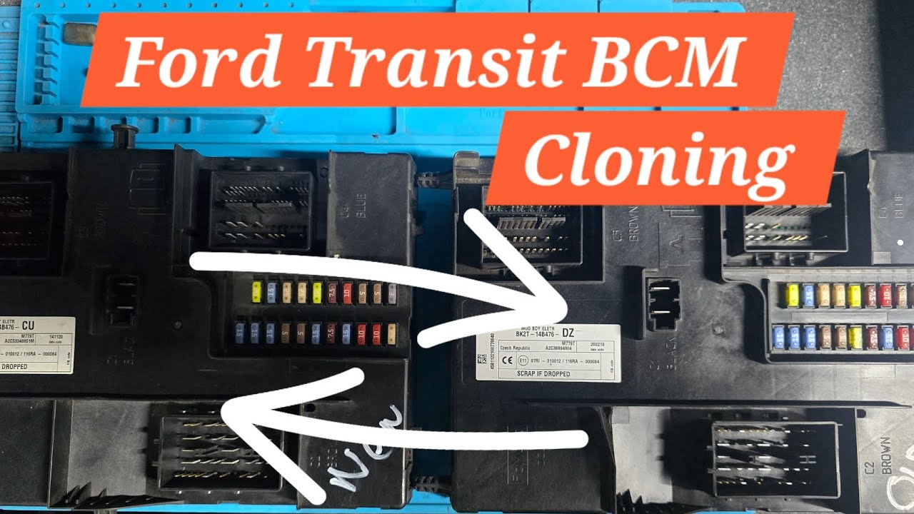 Ford Transit MK8 BCM (Body Control) Cloning, Immobiliser Data Transfer, Plug & Play OBDSTAR Dc706