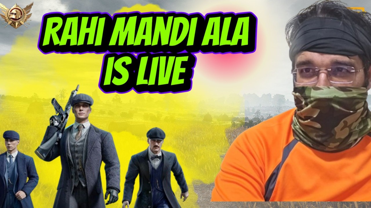 O MY YESS CHACHA RAHI IS LIVE#PUBG #CHACHRAHI