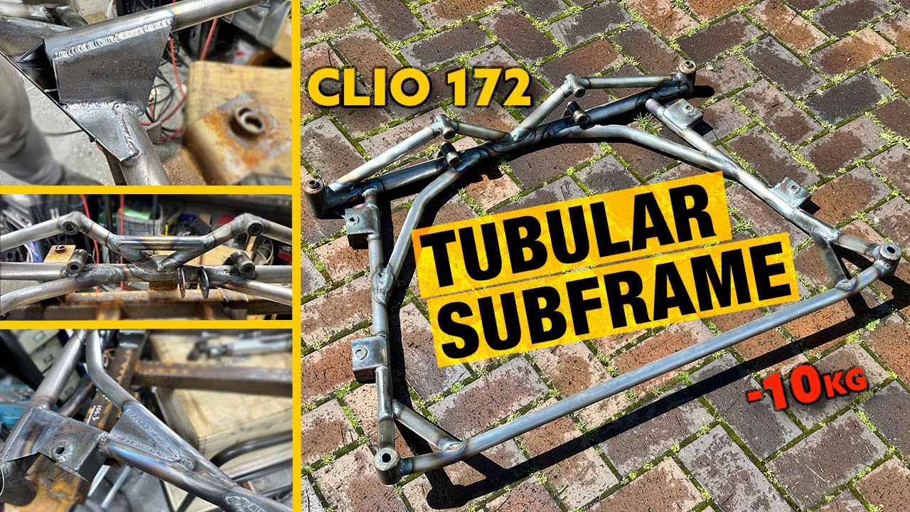 Этот трубчатый подрамник Clio на 10 кг легче!