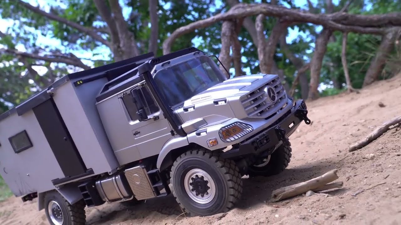 RC Semi Truck - RC4WD Overland 4x4 Camper