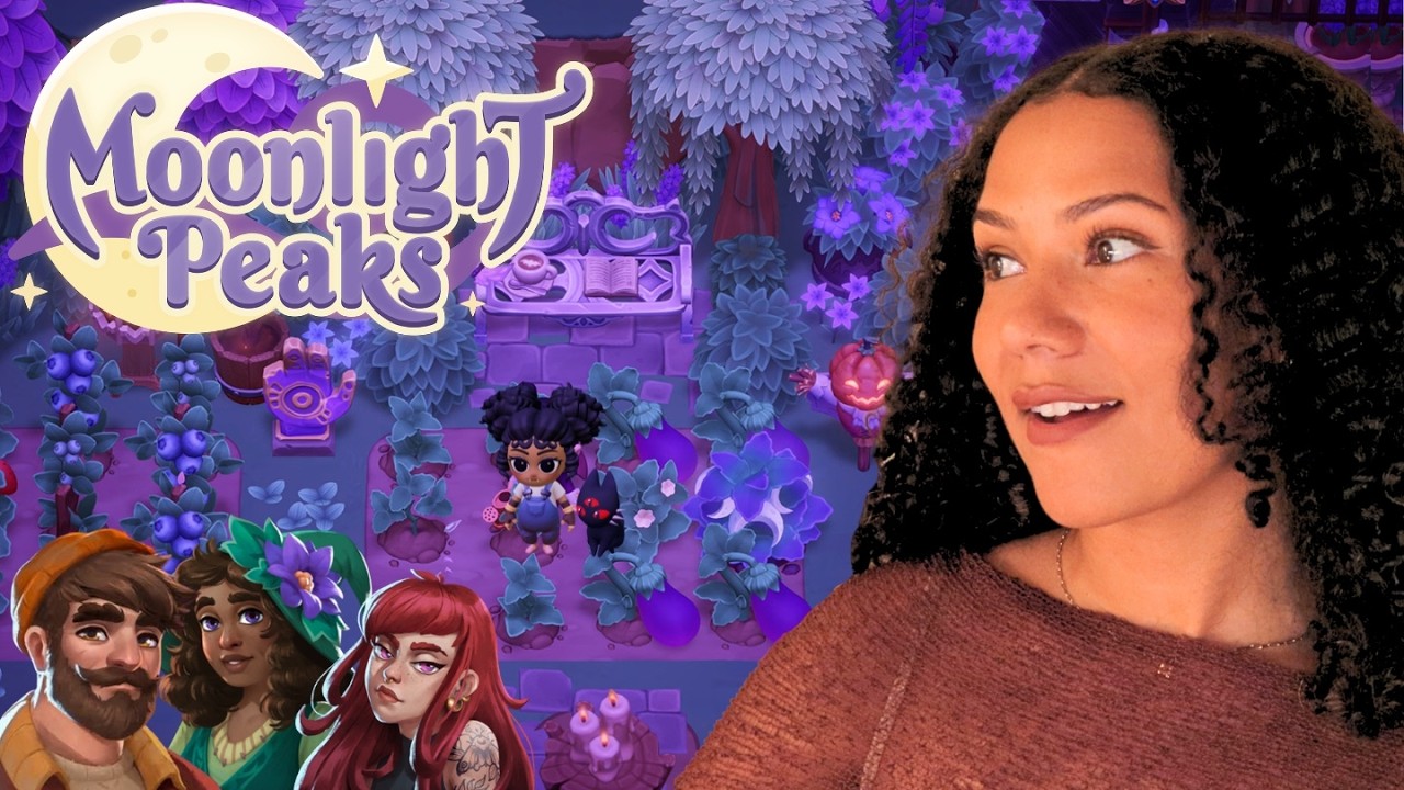 MOONLIGHT PEAKS ВЫШЛА!!🌙 Стоит ли того долгожданный сверхъестественный симулятор?🔮