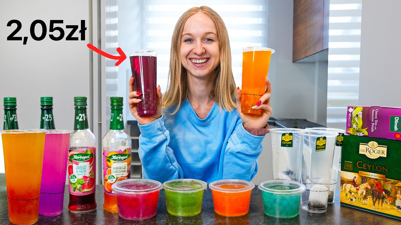 ZROBIŁAM DOMOWE BUBBLE TEA