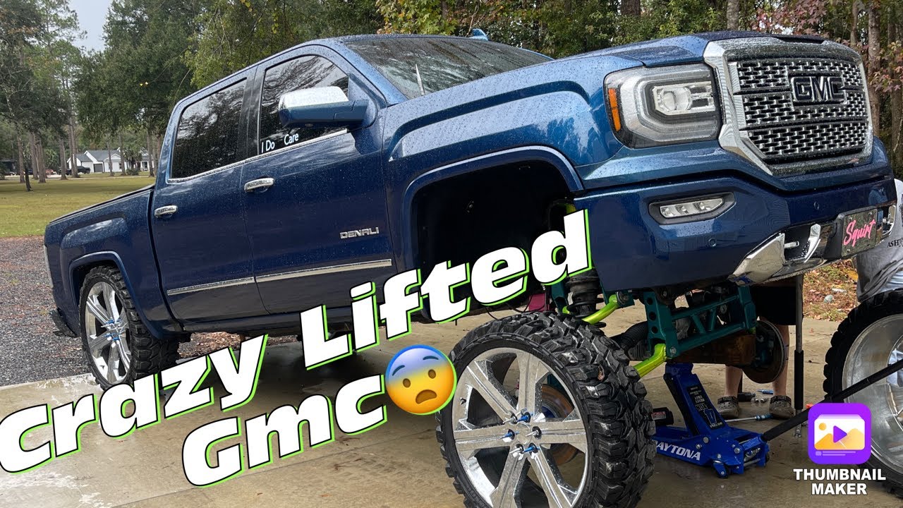 Самый приземистый в мире GMC Denali не доехал до финиша | #liftedtrucks #youtubeshorts