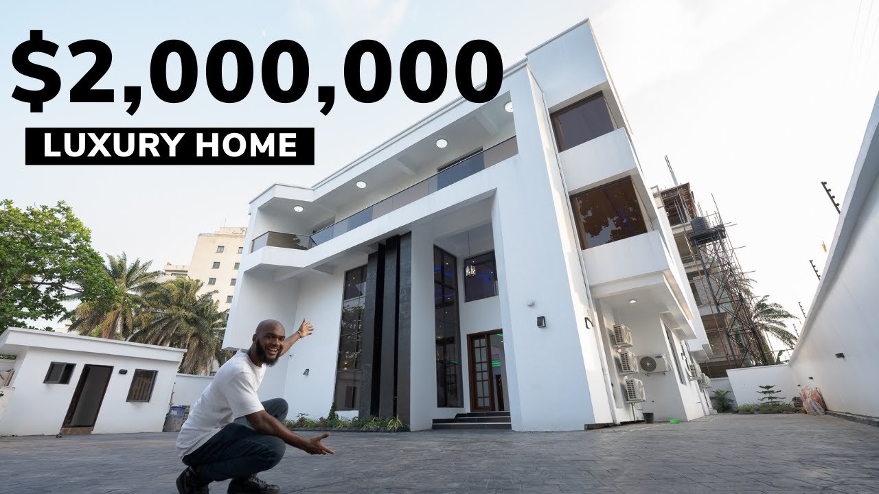 Inside a $2,000,000 Iconic Luxury Home in Lagos Nigeria