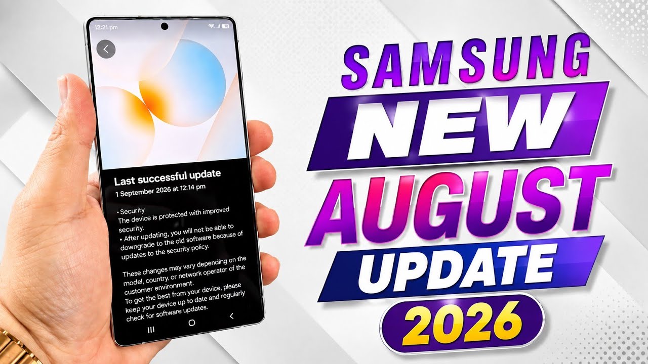 Samsung New August Update For Galaxy S25 Series in 2026!🔥😱#samsung #s25ultra #s25plus #s25edge 