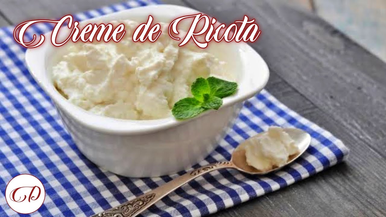 Receita de Creme de Ricota