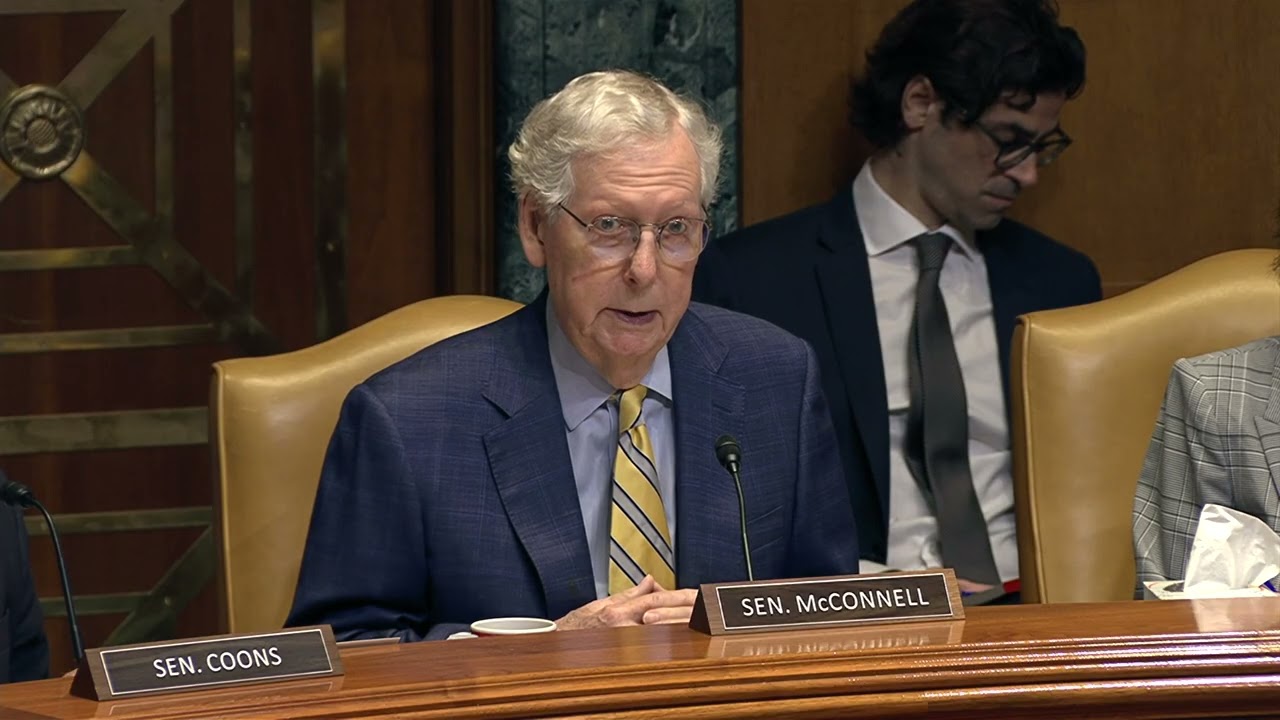 McConnell Opening Statement at SAC-D Hearing on FY 26 Budget Request for the Department of Defense