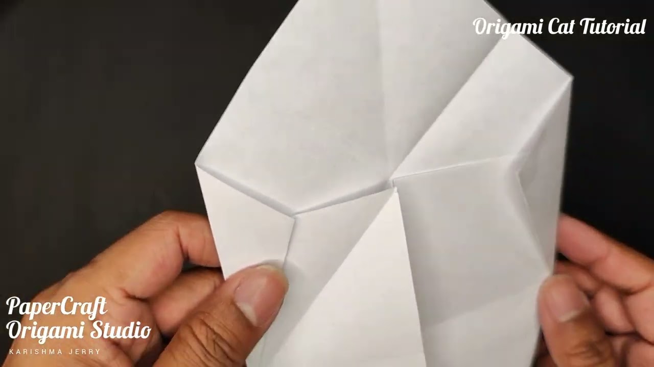How to Make Cat Easy Origami Step by Step Tutorial for Origami Lover