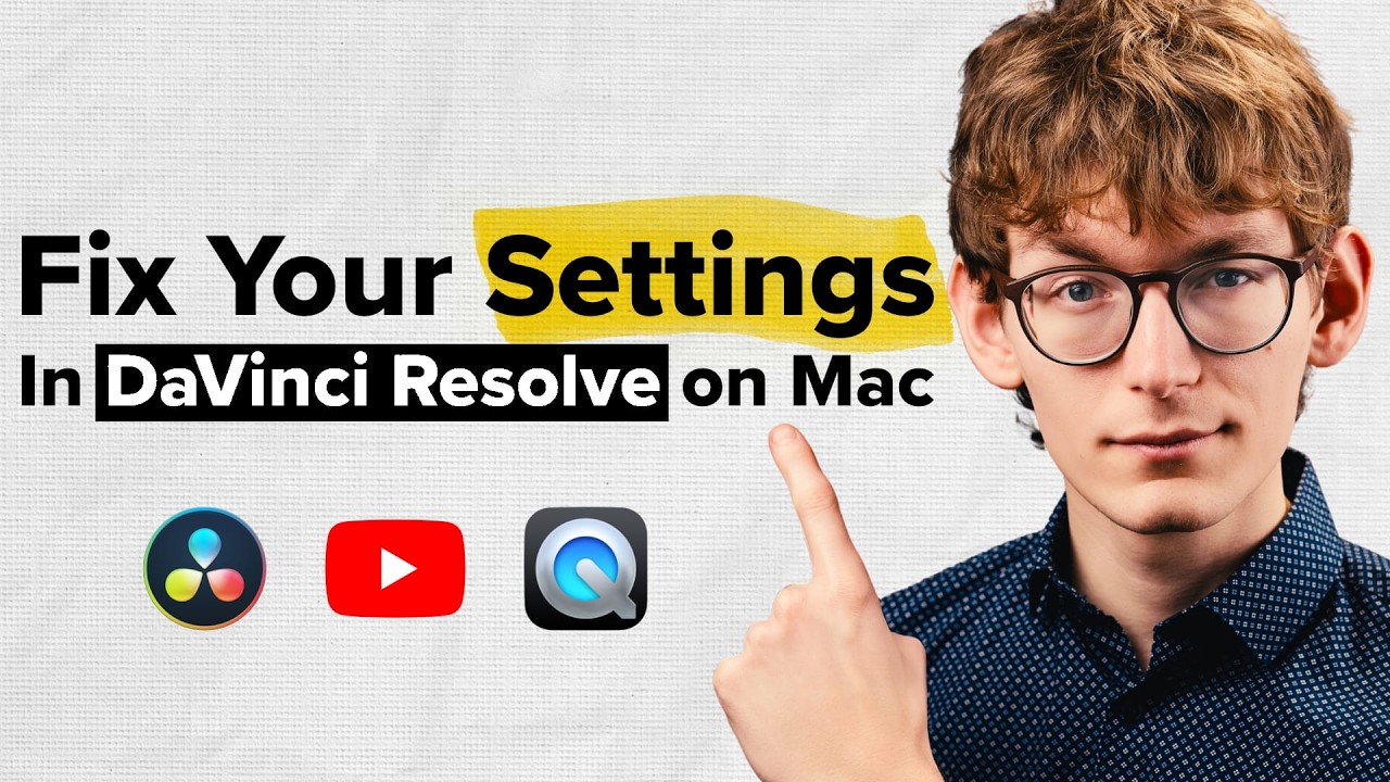 Лучшие настройки для DaVinci Resolve на Mac