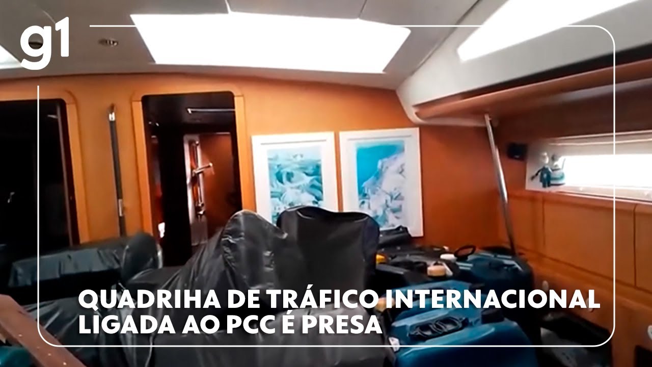 Quadrilha de tráfico internacional de drogas ligada ao PCC é presa