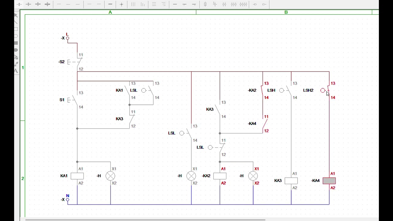 Diagrama de control de llenado de 2 tanques (CADe-SIMU).