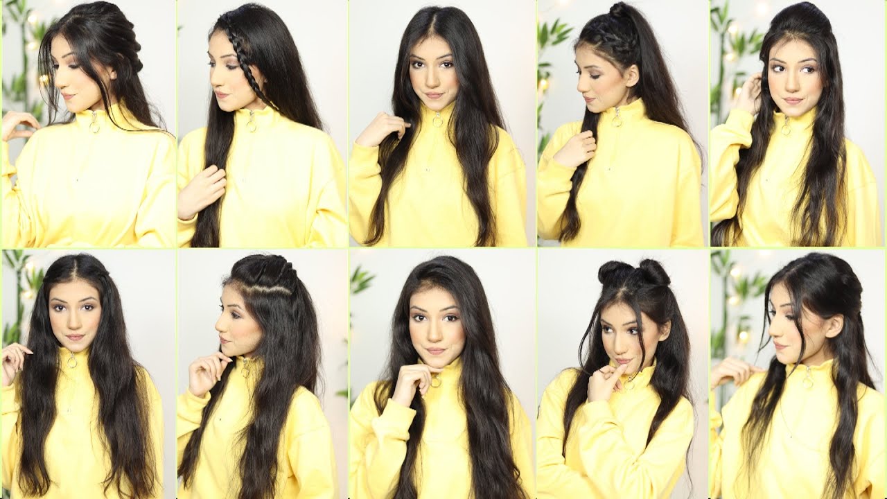 10 Ways To Style Open Hair With My Smart Tricks and Hacks