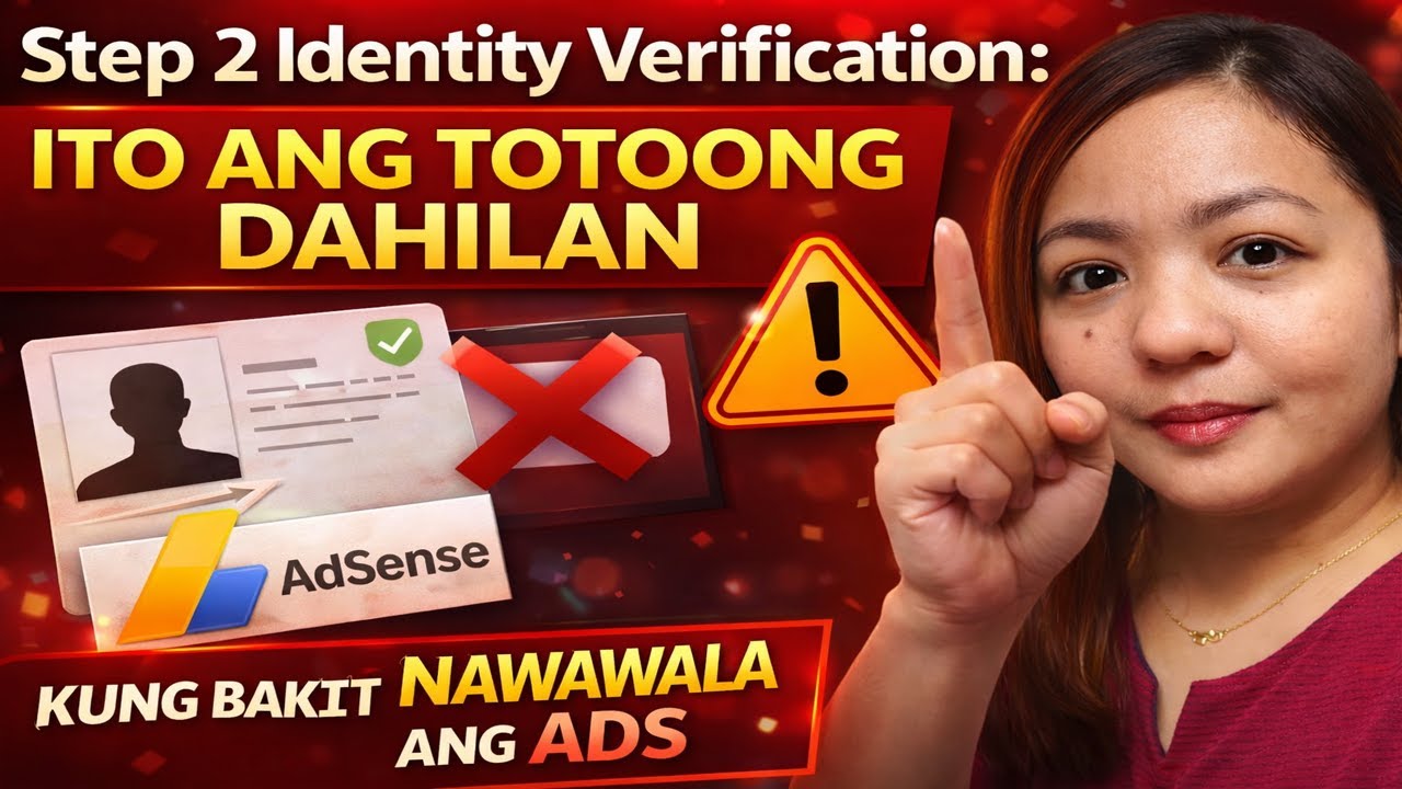 Biglang Nawala ang Ads? STEP 2 Identity Verification Error (2026)