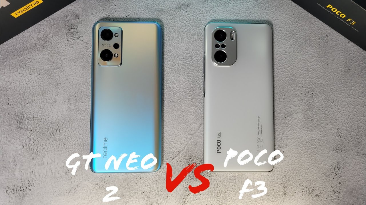 Realme GT Neo 2 vs Poco F3 Speed, RAM, Temperature, Geekbench, 3DMark Test! Snapdragon 870 Battle!