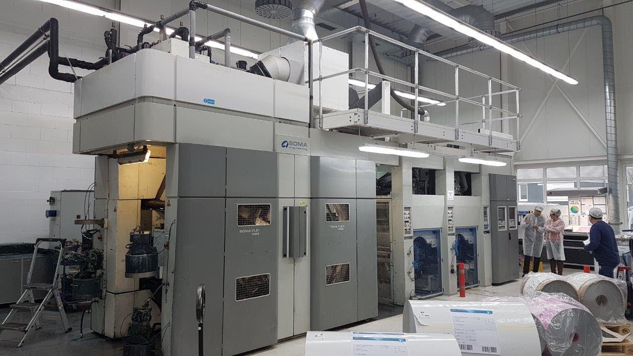 FL 159 used flexo SOMAFLEX 8 colours