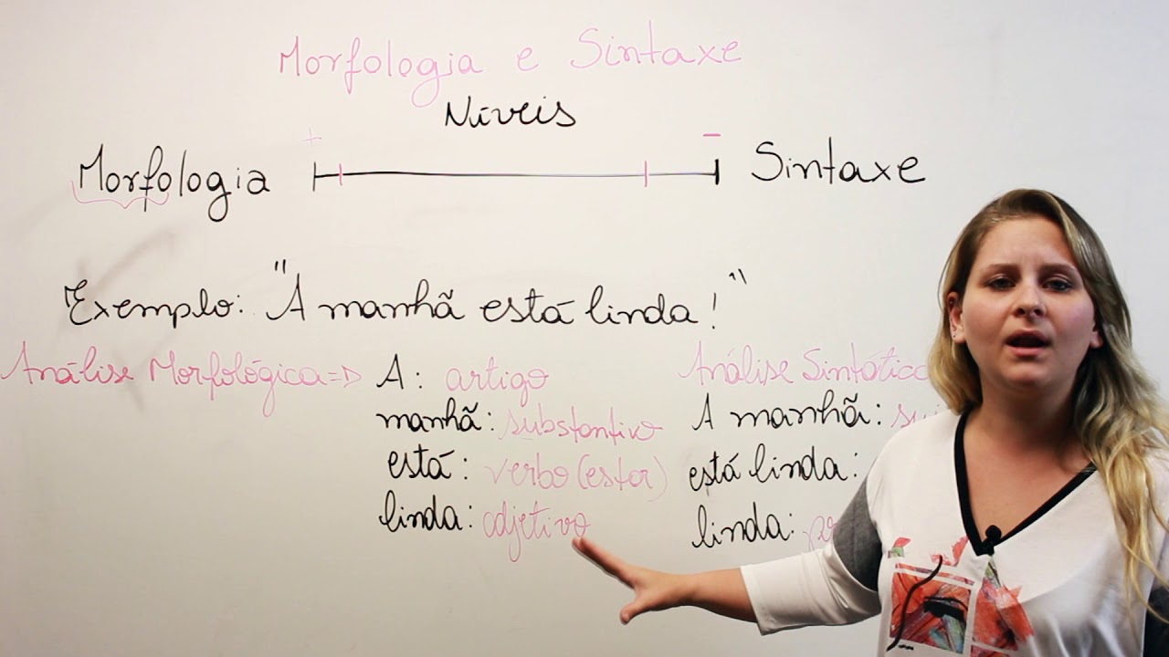 MORFOLOGIA E SINTAXE