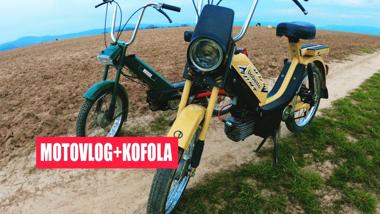 MOTOVLOG NA BABETTÁCH A KOFOLA/jazda na babette