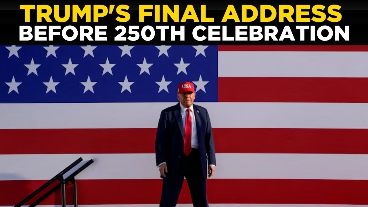 US NEWS LIVE: Trump's FIERY Address Ahead of 250th, 'WE WERE DEAD, NOW WE'RE HOTTEST!' | World News