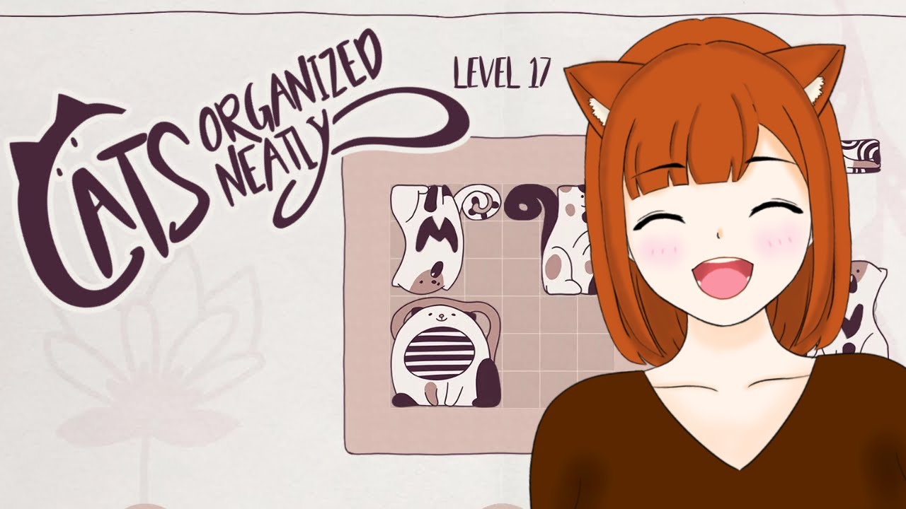 【#朝活/Cats Organized Neatly】雑談しながらパズルゲームする！【ちりぬさん/新人VTuber】